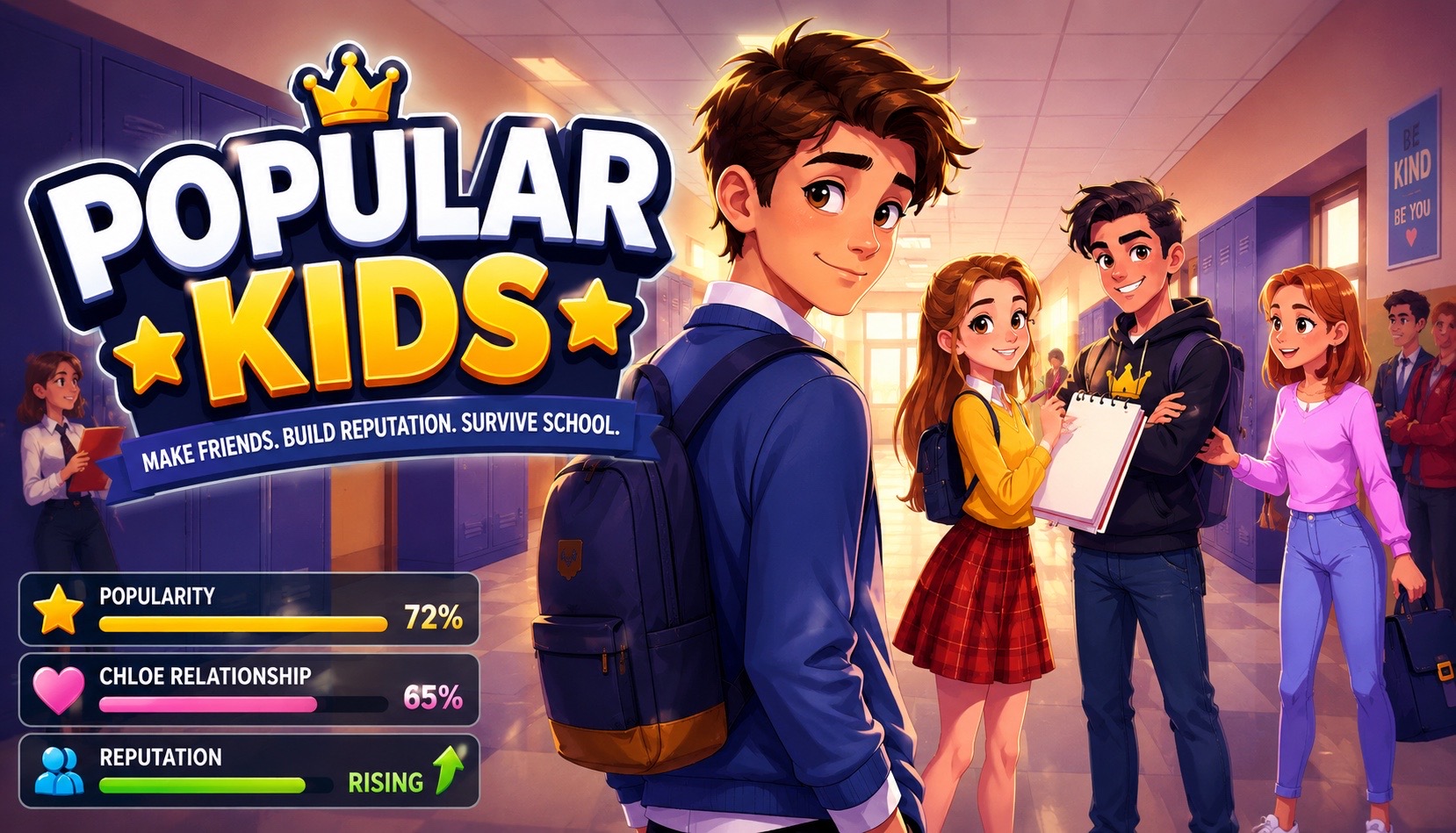 Popular Kids Steam capsule artwork